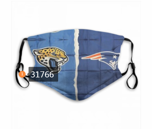 NFL Jacksonville Jaguars 1892020 Dust mask with filter->nfl dust mask->Sports Accessory